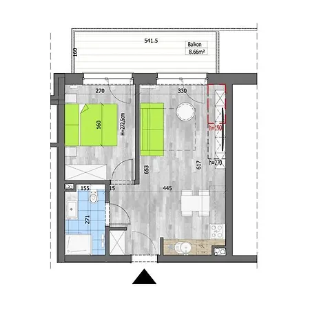 Apartmán Morskie Widoki 313 Z Basenem I - 5d